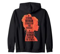 Women's Rights Mom Feminist Equality Zip Hoodie