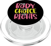 Women's Rights My Body My Choice My Rights Pro Choice PopSockets PopGrip for MagSafe