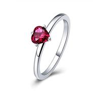 Women's Ring S925 Sterling Silver Engagement Eternity Wedding Ring Rings with Zirconia for Birthday Gift Bridal Party