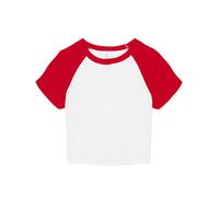 Women's Ringer T-Shirt Bella + Canvas Blanc M