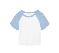 Women's Ringer T-Shirt Bella + Canvas Blanc XL