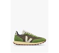Women's Rio Branco II Ripstop Alveomesh Kaki Pierre Trainers - Green Suede / 36