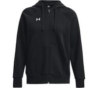 Under Armour Rival Fleece Full Zip Sweatshirt Black S Woman