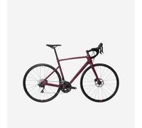 Women's Road Bike Edr Carbon Disc 105 - Burgundy