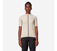 Women's Road Cycling Short-sleeved Jersey Discover-beige