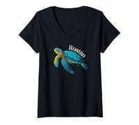 Womens Roatan Honduras Roatan V-Neck T-Shirt