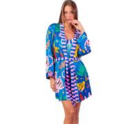 Women's robe Admas Luxe Sauvage Bleu M