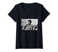 Women's Robert De NIRO Raging Bull Actor 1981 V-Neck T-Shirt