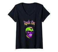 Women's Rock on Like Never Before V-Neck T-Shirt