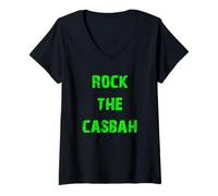 Womens Rock The Casbah V-Neck T-Shirt