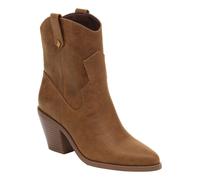 Rocket Dog Feather Polyurethane Women's Walnut Heeled Ankle Boots - UK 8