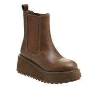 Rocket Dog Womens Heyday Platform Chelsea Boots in Brown Textile - Size UK 6