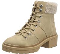 Womens Rocket Dog Icy Shearling Winter Ankle Snow Boot Black, Taupe RRP £88