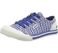 Womens Rocket Dog Jazzin Canvass Flat Lace Up Trainers Assorted Colours RRP £50