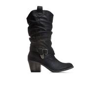 Rocket Dog Womens/Ladies Sidestep Mid-Calf Western Boot (8 UK) (Black)