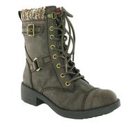 Rocket Dog Thunder Womens Brown Galaxy Classic Ankle Lace Up Biker Boots
