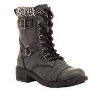 Rocket Dog Womens/Ladies Thunder Biker Boots (5 UK) (Black)
