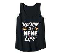 Womens Rockin' The Nene Life Cute Rocking Cool Tank Top