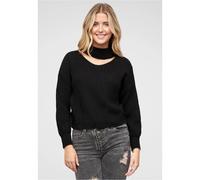 Women's roll neck and V-neck sweater Cloud5ive Noir L