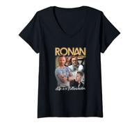 Womens Ronan Keating Official Homage Life Is A Rollercoaster V-Neck T-Shirt