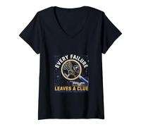 Women's Root Cause Analysis Engineer V-Neck T-Shirt