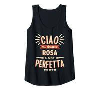 Womens Rosa Idea Regalo Personalizzata Amica Nome Divertente Tank Top