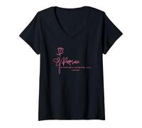 Womens Rose, Pursue, Overtake, Recover All, Women, Teens, Girls V-Neck T-Shirt