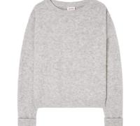 Women's round neck sweater American Vintage Vitow Gris XS/S