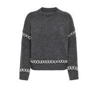 Women's round neck sweater Only Amanda Grey M