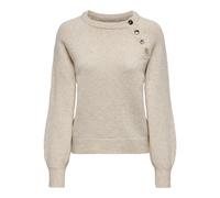 ONLY Female Knitted Jumper Onlemma Knitted Jumper, Pumice Stone, S