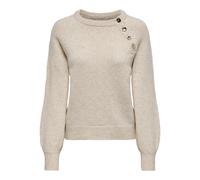 ONLY Female Knitted Jumper Onlemma Knitted Jumper, Pumice Stone, XL