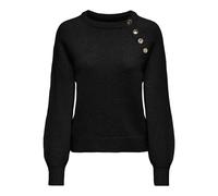 Women's round neck sweater Only Emma Life Noir M