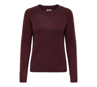 Women's round neck sweater Only Rica Rouge S