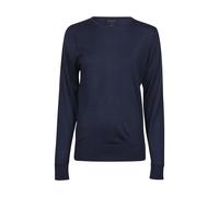Women's round-neck sweater Tee Jays Bleu XL