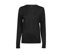 Women's round-neck sweater Tee Jays Noir M