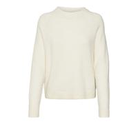 VERO Moda Women's Vmfiluca LS O-Neck Pullover Ga Noos Knitted Jumper, Birch, S