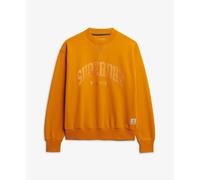 Women's round-neck sweatshirt Superdry Varsity Doré M