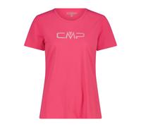Women's Round Neck T-shirt with Logo CMP Rose 2XL