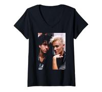 Women's Roxette It Must Have Been Love Swedish Pop Duo 1990 V-Neck T-Shirt