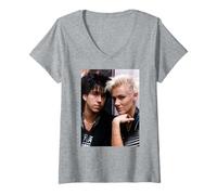 Women's Roxette Swedish Pop Duo It Must Have Been Love 1990 V-Neck T-Shirt
