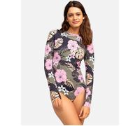 Women's Roxy Womens Roxy Pro The Overhead One-Piece Swimsuit - Anthracite Classic Pro