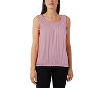 Women's Ruched Neck Sleeveless Balloon Vest Top - Coral Black Blue Grey Pink Green White Red (as8, Alpha, m, l, Regular, Regular, Standard, Nude)