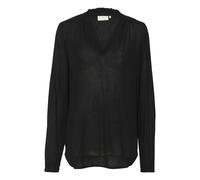 Women's ruffle blouse KAFFE Amber Noir 36