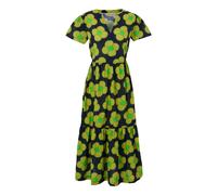 Regatta Orla Tier Midi Short Sleeve Dress Black 36 Woman