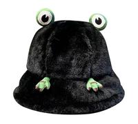 Women's Running Hat Chic- Winter Disco Fisherman Frog Funny Cute and Fantasy Animal Pattern Unisex Adjustable Cap for Winter Outdoor 2026