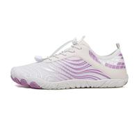 Womens Running Shoes Air Cushion Athletic Sneakers Minimalist Lightweight Comfortable Wedge Walking Sport Water Beach Workout Casual Gym Purple