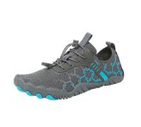 Womens Running Shoes Air Cushion Athletic Sneakers with Memory Foam Mesh Sport Casual Dad Streetwear Sparkly Wide Fit Trainers for Spring Summer, Hiking Trekking Grey