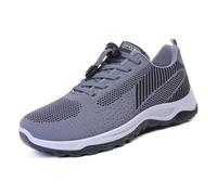 Womens Running Shoes Ladies Breathable Sneakers with Memory Foam Lightweight Non Slip Tennis Chunky Colorful Lifestyle Water Beach for Spring Summer Hiking Trekking Grey