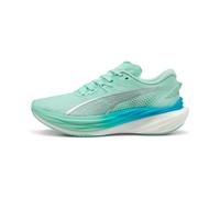 Puma Deviate Nitro 3 Green Blue AW25 Women's Sneakers, Size 37 - EUR