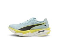 Puma Deviate Nitro Elite 4 Womens Running Shoes Green Lightweight Run Trainers